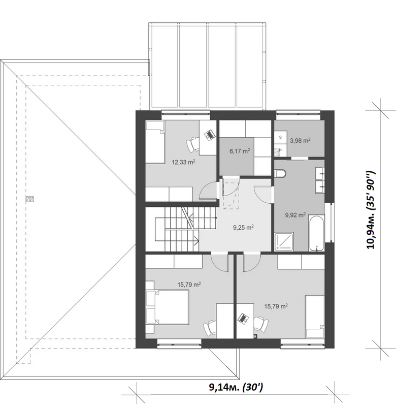 House-project "Pluton" — Photo 11