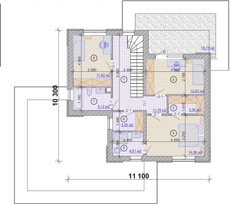 House Project "MINI FLAT" — Photo 11