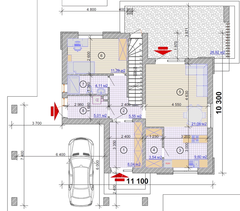 House Project "MINI FLAT" — Photo 10