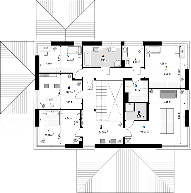 Проект "Willa komfort house — Photo 9