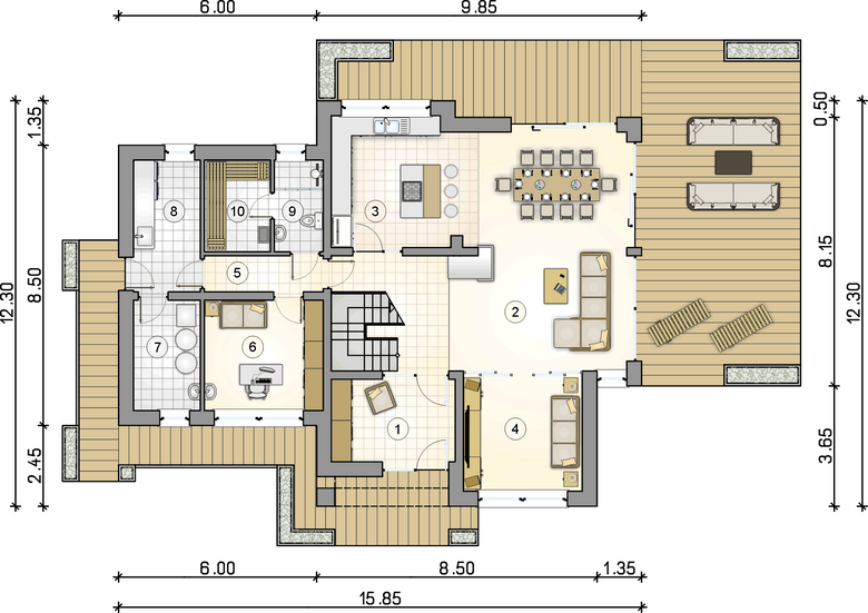  House Project "Marseille" — Photo 6