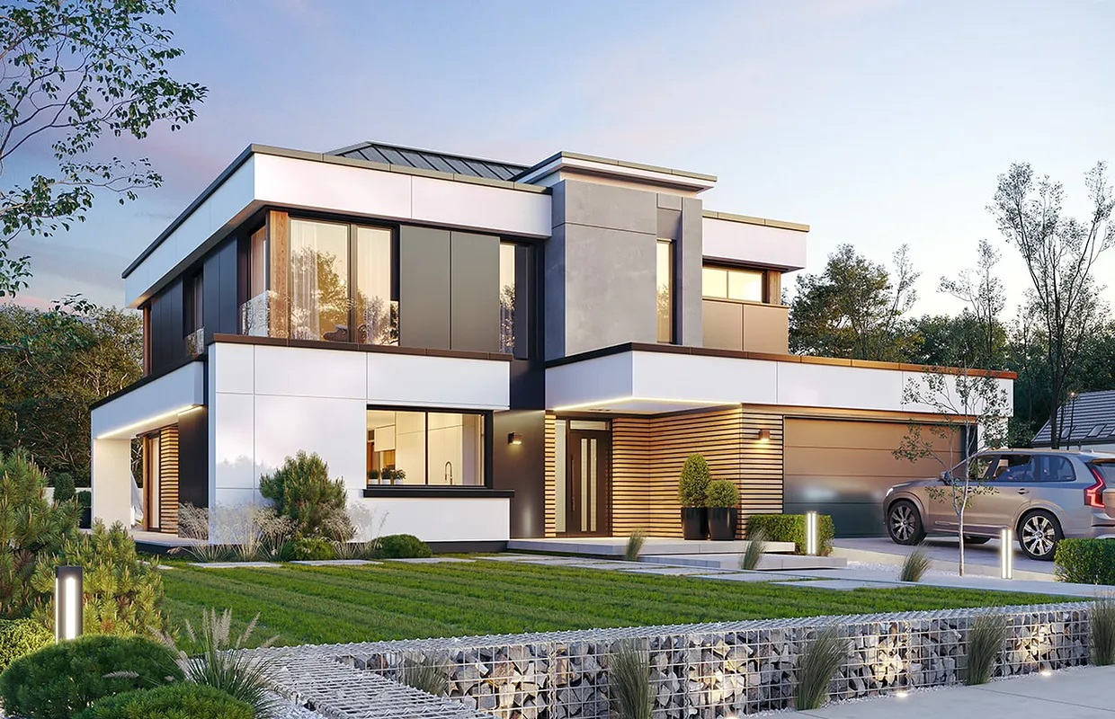 Modern Home Plan "Florida mini"  — Photo 4