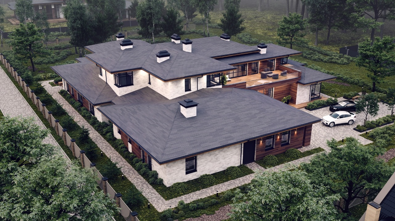 Frank Lloyd Wright style Mansion "Mamaia" — Photo 1