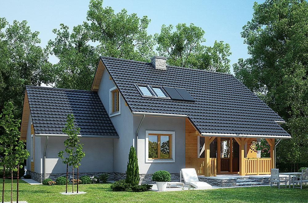 Компактний дім з гаражем та підвалом — Photo 2