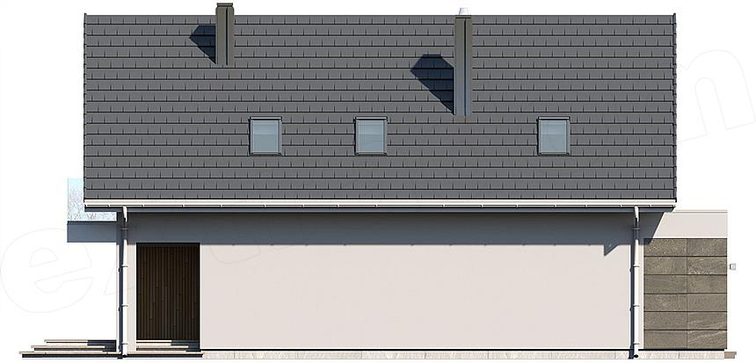 Houses for a narrow plot — Photo 92