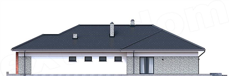 Houses for a narrow plot — Photo 80