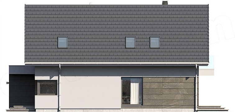 Houses for a narrow plot — Photo 93