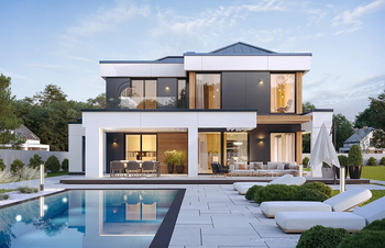 Modern Home Plan "Florida mini"  — Photo 15