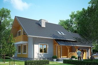 Компактний дім з гаражем та підвалом — Photo 8