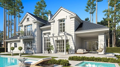  "Villa Classic" Suburban Mansion — Photo 18